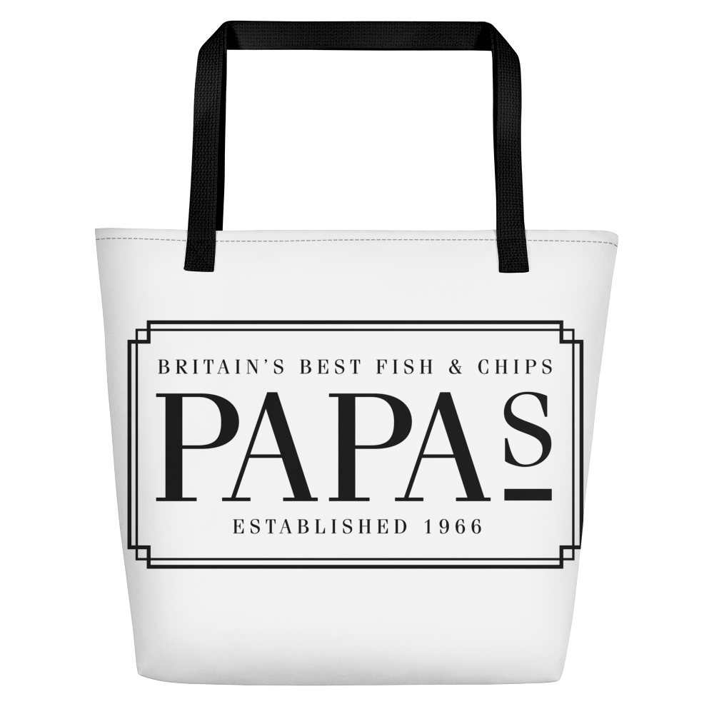 Download Original Logo Beach Bag | Papas